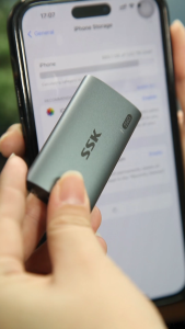 SSK Ultra Portable External SSD Storage Type C Gen 2 USB C (550Mb/s) SD450