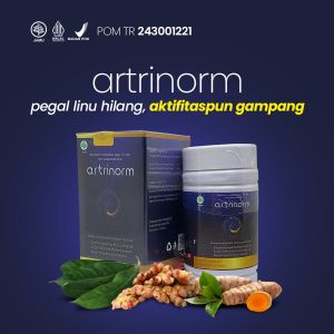 ARTRINORM HERBAL BPOM UNTUK ATASI NYERI SENDI PEGAL LINU