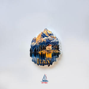 Travel Souvenir Fridge Magnet Nordic Design Home Decorative Item Small Niche Gift for Dormitory Decorations