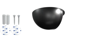 Stainless Steel Magnetic Door Stopper Punch-free Door Touch Magnetic Suction Rubber
