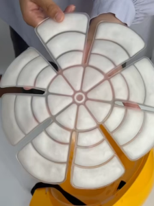 PCM Cooling Hat Insert Auto Freeze Helmet Ice Pack Reusable Heat Stroke Prevention Outdoor Sport Comfort