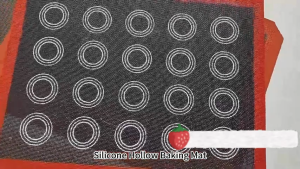 Two-sided Non-stick Silicone Pastry Mat 30x40cm 2-in-1 Reusable Heat Resistant Silicone Baking Mat