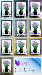 Pigura / Frame Berbagai Ukuran | Minimalis & Ukir | 4R | 10R | 10RS | All Variation