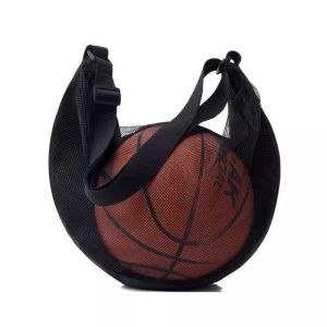 Large Capacity Sports Backpack Basketball Bag Net Cloth Ball Storage Bag Multi-Functional Crossbody Shoulder Bag for Fans