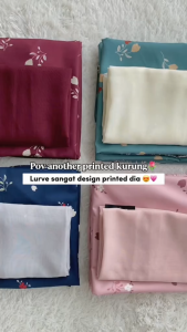Zoe Arisah Fadia Kurung Raya 2026 Terbaharu Kurung Kedah Moden Printed New Design Wanita Muslimah Floral