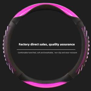 Steering Wheel Cover for Ford Ranger Everest Ecosport Focus Territory 38cm Standard Size