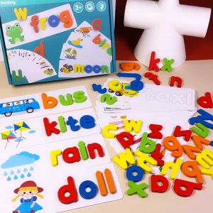 Bộ Thẻ học thông minh Chữ Cái Tiếng Anh52 bộ thẻ ghép chữ - Spelling game