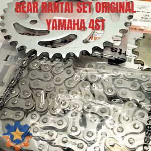 GEAR RANTAI SET YAMAHA 3KA MOTOR RX KING & RX SPECIAL YGP ORISINIL ASLI