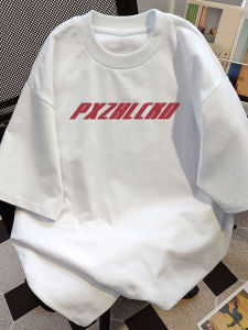 Áo Thun Tay Ngắn Dáng Rộng in Chữ Phong Cách Mỹ Mùa Hè Cho Nam Và Nữ Áo Thun Thời Trang Đa Năng Cho Học Sinh