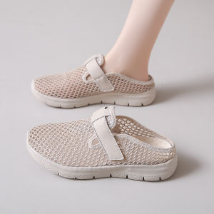 Anti-Slip Flat Bottom Head Cover Slippers Womens Indoor Shoes Comfortable Low Heel EVA Sole Home Slippers Summer New Arrival