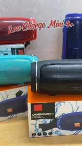 Loa bluetooth charge mini4+  Kết nối Bluetooth 4.0 hiện đại và nhanh nhạy  Tích Hợp Dây Đeo Phong Cách - Bảo Hành Lỗi 1 Đổi 1