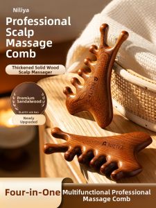 NILIYA | 4-in-1 Multi-function Scalp Massage Comb