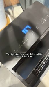 Stadler Form Lukas Dehumidifier 20L Capacity Wi-Fi Control Quiet Operation Ideal for Home Laundry