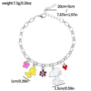 Bandai | 1pc Snoopy Bracelet Beaded Friendship Accessories