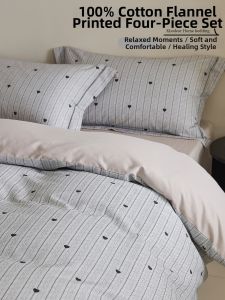 Kiss Dear | Luxury Eco Fleece Thickened Thermal Bedding Set