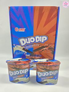 12pcs DUO DIP CHOCOLATE CREAM COOKIES STICK