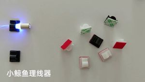 【READY STOCK】Adhesive Cable Wrangle Clips Wire Management for Wall Table and Car with Glue Clamp Accessories