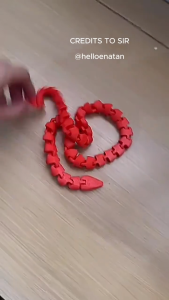 Articulated Snake Slither Flex: Glide through challenges