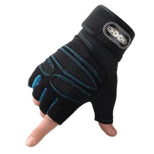 Outdoor Sport Gloves for Men Women Wrist Guard Fitness Gym Cycling Hiking Boxing Exercise Training Workout Long Wrist Fingerless