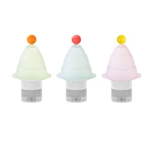 Portable Silicone Travel Sample Bottles Set Cosmetic Toiletry Kit Shower Gel Shampoo Mini Empty Bottles for Traveling