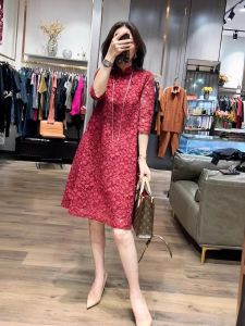 Stomach Concealing Slimming National Style Qipao Dress