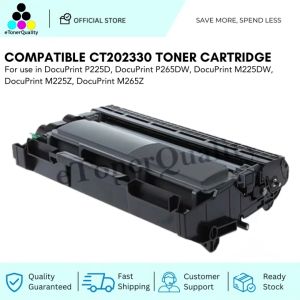 ETQ Compatible CT202330 For Fuji Xerox DP P225d/P225db/P265dw/M225dw Toner Cartridge High Yield