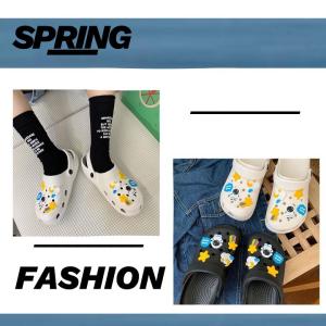 SQShop รองเท้าหัวโตสำหรับสาวๆ หมาพร้อมตัวการ์ตูนอวกาศแถมไปให้ติดเองกันจุกๆไปเลย 100% รูปแบบสะอาดใหม่