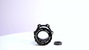 ZRACE | ZRACE Center Lock Hub Adapter 6-Bolt to Centerlock Conversion Kit Boost MTB Road Bike Front/Rear Thru-Axle Adapter 15x100 to 15