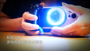 Magnetic Phone Selfie Grip with Light Mirror Camera Bluetooth Remote Shutter Adjustable Holder Handle Stabilizer Stand
