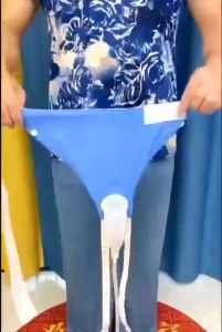 Có thể tái sử dụng silicone đựng nước tiểu túi nam nằm liệt giường người cao tuổi tiểu không tự chủ quần bộ sưu tập nước tiểu túi túi thoát nước silicone bồn tiểu