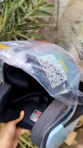 Helm JP 13 Hitam Glossy Polos Solid - Kaca Clear - Helm Dewasa - Helm SNI