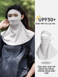 BILLI ZILLY | Nghệ thuật trang điểm mùa hè chống tia UV toàn mặt cho nữ Quần áo thể thao và giải trí Tự bảo vệ Mặt nạ che chắn Chống nắng Che cổ