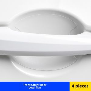 Car Door Handle Stickers Anti-Scratch Door Handle/Knob Stickers Scratch Decoration Neutral Transparent Rhino Leather Paint Protective Film