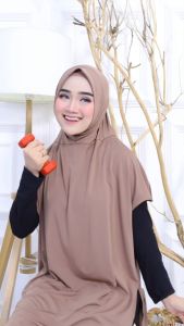 Jilbab Rompi Sporty Polos Hijab Renang Wanita Model Nonpad Trendi (ZAHIRA SPORT)