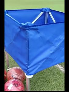 Portable Folding Golf Cart | Aluminum Alloy Golf/Tennis Collection Cart Multi-Purpose Easily Stores Frees Your Hands