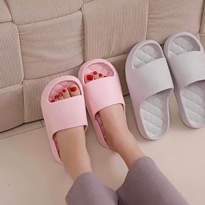 EVA Summer Men Women Lightweight Foam Slippers Household Couple Sandals Slippers Flat sandals Anti slip and waterproof