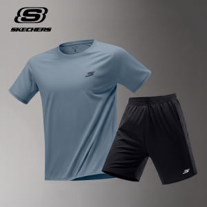 Skechers | Quick Drying Ice Silky Sportswear Set Short Sleeve and Shorts