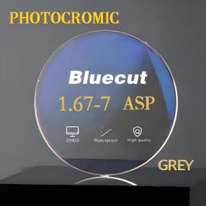 1.67 ASP uv420 màu xanh cắt photogrey shmc -- 1 cặp (2 ống kính)-Trọn Bộ