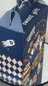 Box Hampers Karakter Kecil | Paperbag Goodiebag Motif Happy Girls Goodluck | Tas Kado Hampers Ulang Tahun Anak | Goodie Bag Souvenir Syukuran | Box Kado Unik