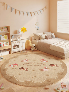 YUNHAOBUYI | Durable Cartoon Design Rug Circular