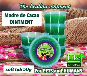 Madre de cacao ointment for pets and humans LIKE NATURALS soft tub 50g