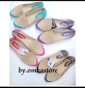 sepatu Karet Wanita Flat shoes karet Yumeida 36