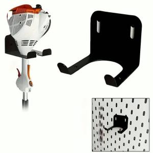1Pcs Metal Garage Organizer Trimmer Rack Multifunctionnal Heavy-duty Wall-mounted Grass Trimmer Stand Garden Power Tool Hanger