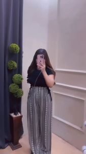 Celana Kulot Hommy Motif Remaja Kekinian