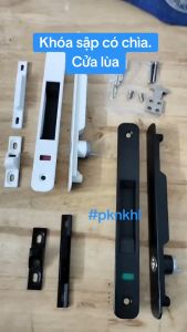 [Chính hãng] Bộ khóa sập/chốt sập có chìa Kinlong cho cửa lùa nhôm Xingfa hệ 55/93