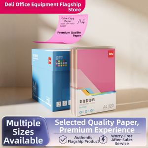 deli | Giấy In Màu A4 100 Tờ