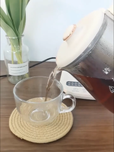 SUNATUR Health Pot 800W (1.8L) Home Office Multifunctional Electric Kettle Glass Flower Fruit Tea Cooker DC5B06 养生壶