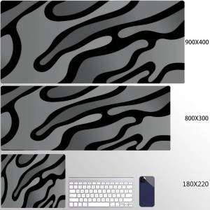 Bandai | Fluid Mouse Pad Large Computer Office Game Table Mats XXL Rubber Anti-slip Gaming Keyboard XL Mousepads Long Desk Pads 400X900
