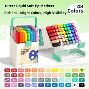 Touch mark | Direct Liquid Soft Tip Marker Pen For Primary School Students