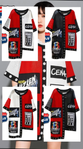 BAJS Blouse Jaring Cena Harajuku Wanita Korean Style Terbaru Gaya Unik dan Menarik